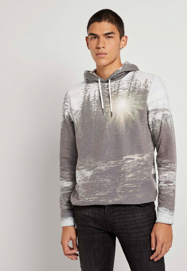 

Худи Tom Tailor Denim, Серый