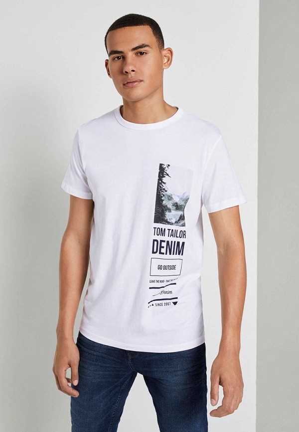 

Футболка Tom Tailor Denim, Белый
