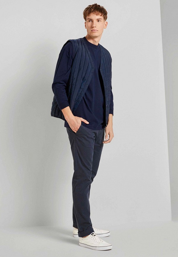 

Лонгслив Tom Tailor Denim, Синий
