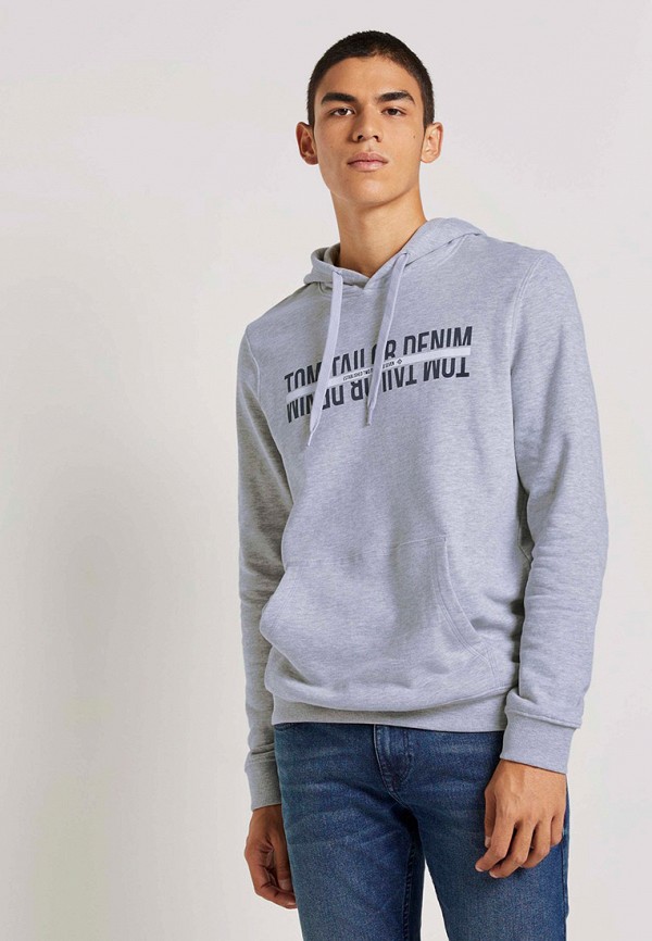 

Худи Tom Tailor Denim, Серый