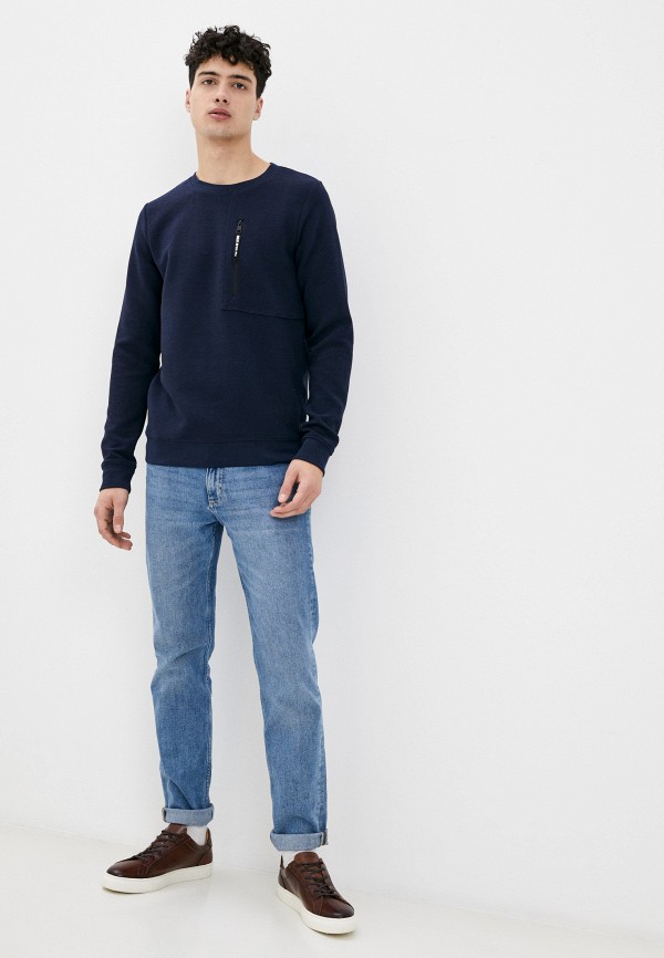 

Свитшот Tom Tailor Denim, Синий, Tom Tailor Denim TO793EMLQNM6