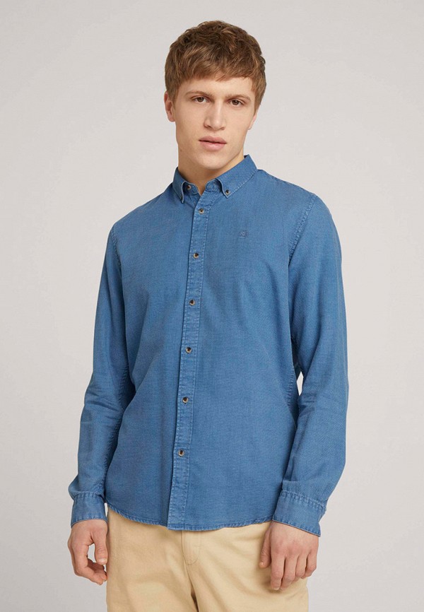 

Рубашка джинсовая Tom Tailor Denim, Голубой