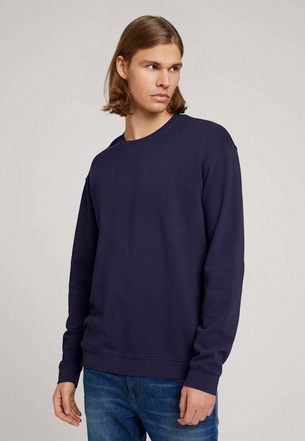 

Свитшот Tom Tailor Denim, Синий