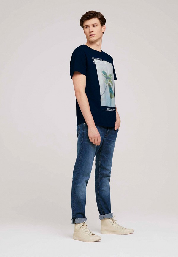 

Футболка Tom Tailor Denim, Синий
