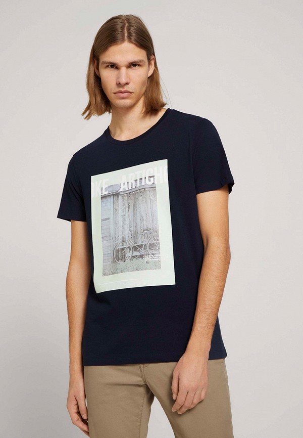 

Футболка Tom Tailor Denim, Синий
