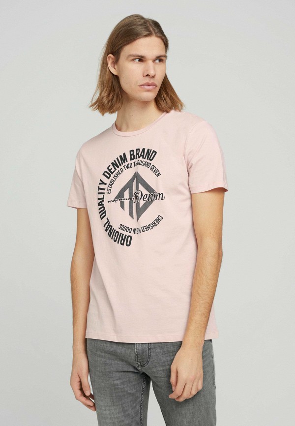 

Футболка Tom Tailor Denim, Розовый