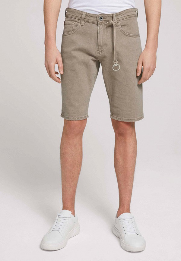

Шорты джинсовые Tom Tailor Denim, Серый, с брелоком