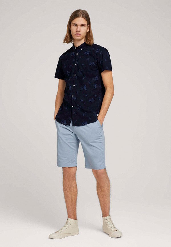 

Рубашка Tom Tailor Denim, Синий, Tom Tailor Denim TO793EMMTRN9