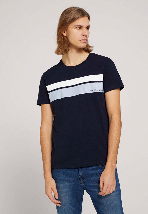 

Футболка Tom Tailor Denim, Синий