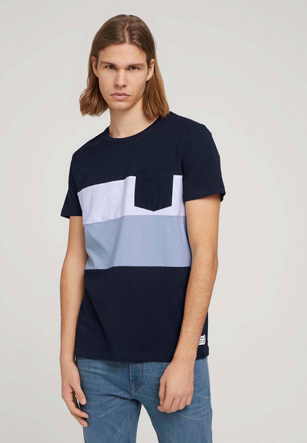 

Футболка Tom Tailor Denim, Синий