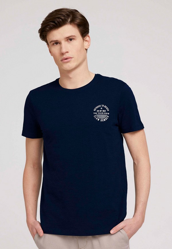

Футболка Tom Tailor Denim, Синий