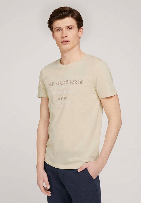 

Футболка Tom Tailor Denim, Бежевый