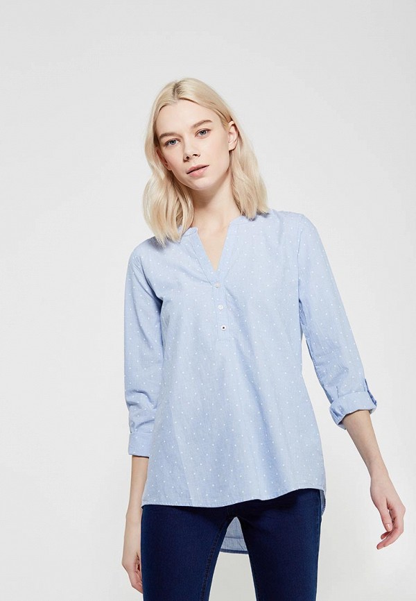 

Блуза Tom Tailor Denim, Голубой, Tom Tailor Denim TO793EWACQH3
