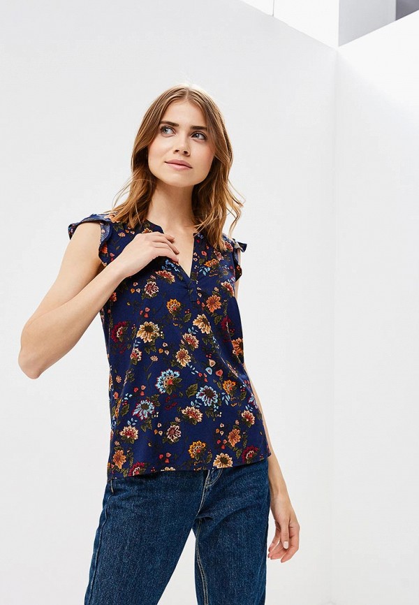 

Блуза Tom Tailor Denim, Синий