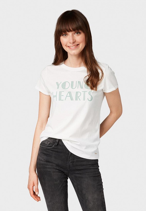 

Футболка Tom Tailor Denim, Белый