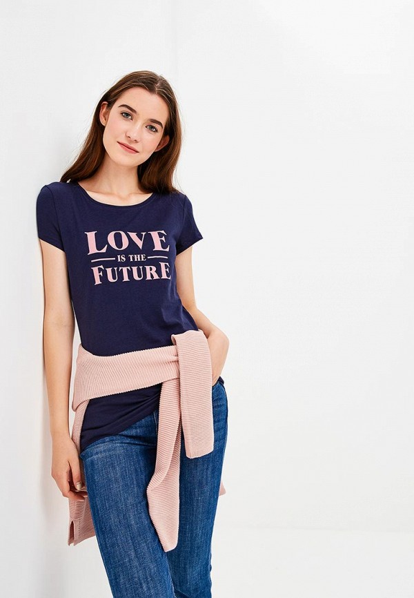 

Футболка Tom Tailor Denim, Синий