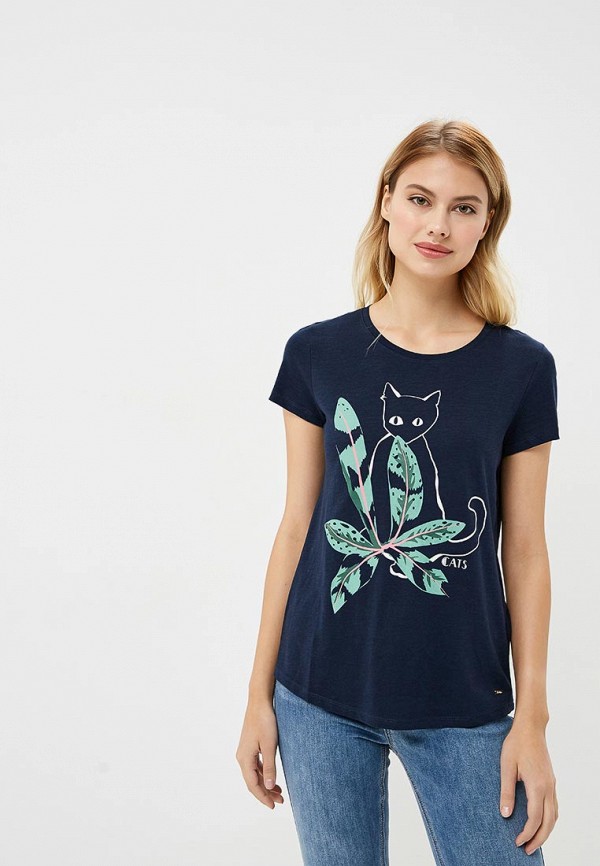 

Футболка Tom Tailor Denim, Синий