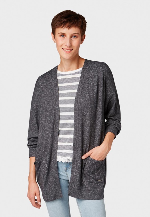 

Кардиган Tom Tailor Denim, Серый