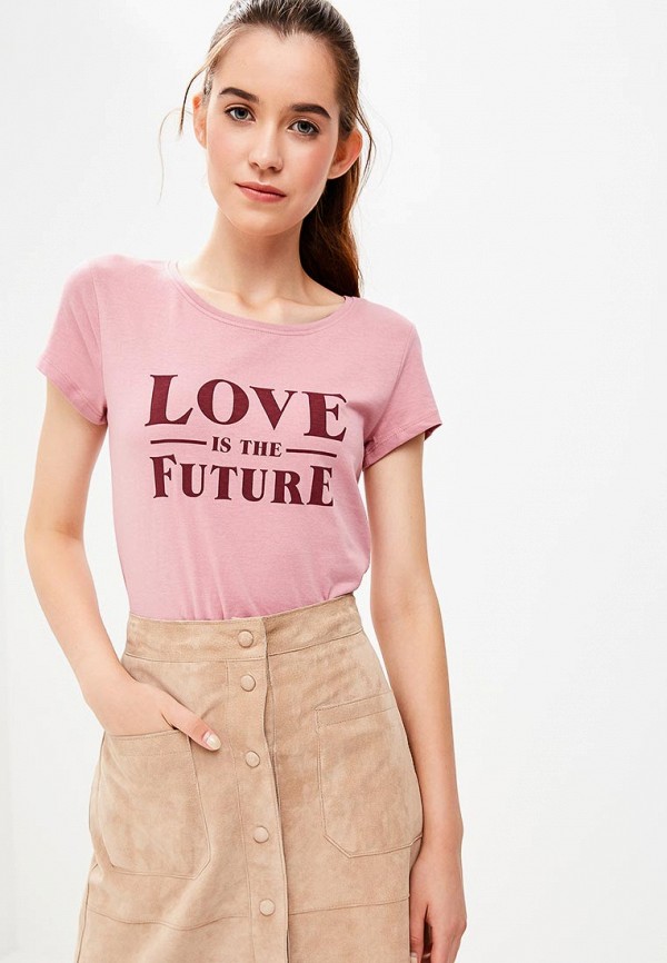 

Футболка Tom Tailor Denim, Розовый