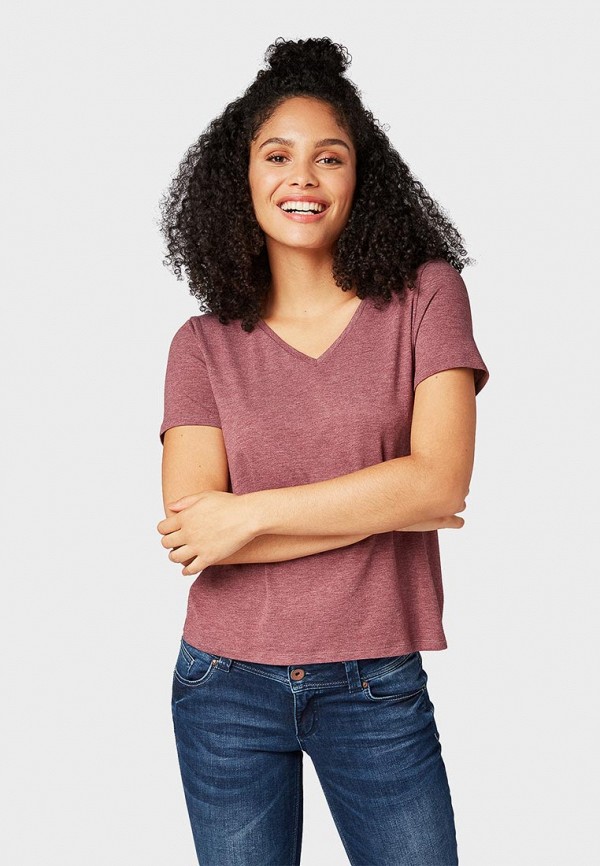 

Футболка Tom Tailor Denim, Розовый