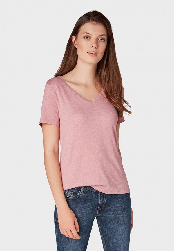 

Футболка Tom Tailor Denim, Розовый