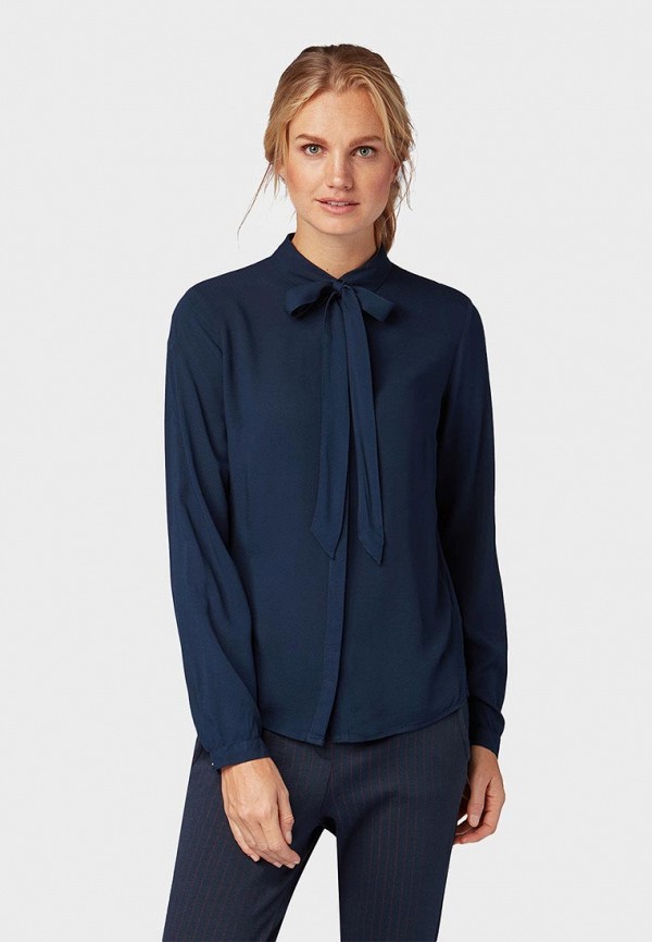 

Блуза Tom Tailor Denim, Синий