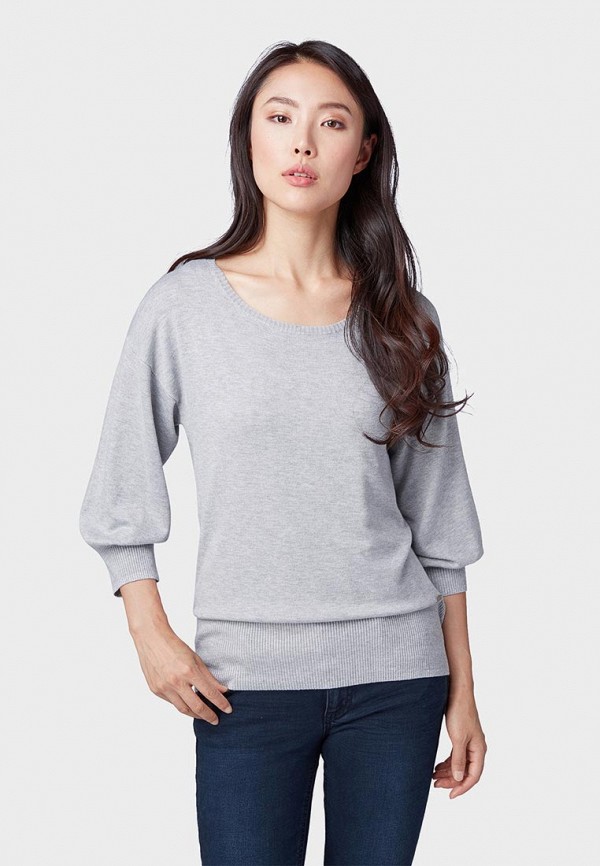 

Джемпер Tom Tailor Denim; Tom Tailor Denim TO793EWCYTT1, Серый