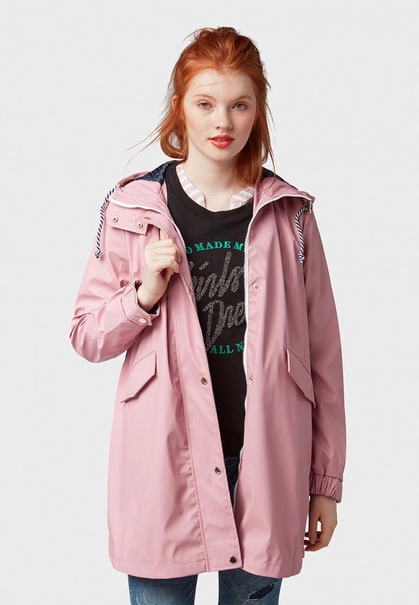 

Плащ Tom Tailor Denim, Розовый
