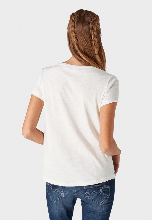 

Футболка Tom Tailor Denim; Tom Tailor Denim TO793EWDTEO9, Белый