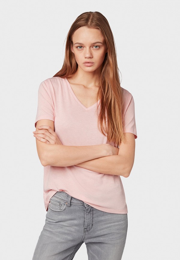 

Футболка Tom Tailor Denim, Розовый