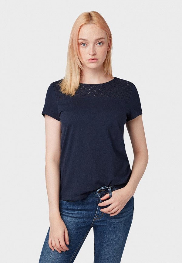 

Футболка Tom Tailor Denim, Синий