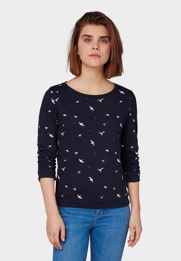 

Свитшот Tom Tailor Denim, Синий