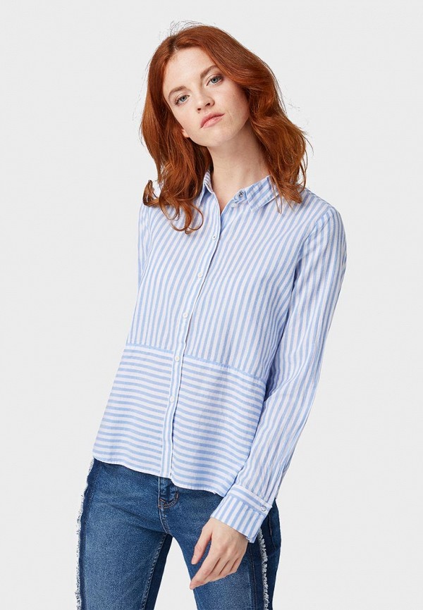 

Рубашка Tom Tailor Denim, Голубой