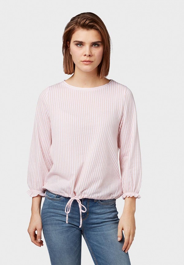 

Блуза Tom Tailor Denim, Розовый, Tom Tailor Denim TO793EWDTEU4