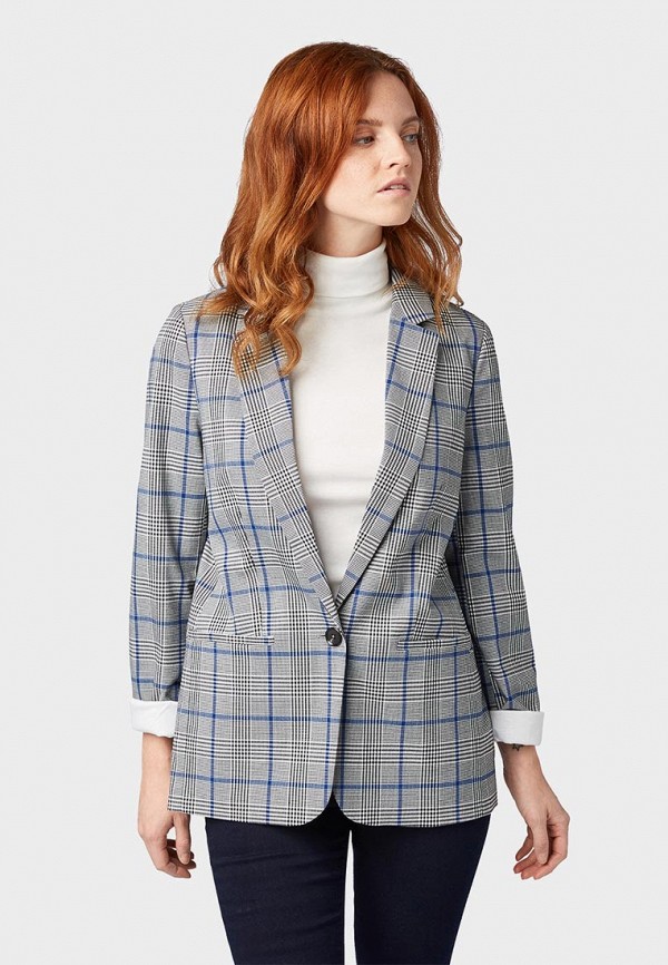 

Пиджак Tom Tailor Denim, Серый