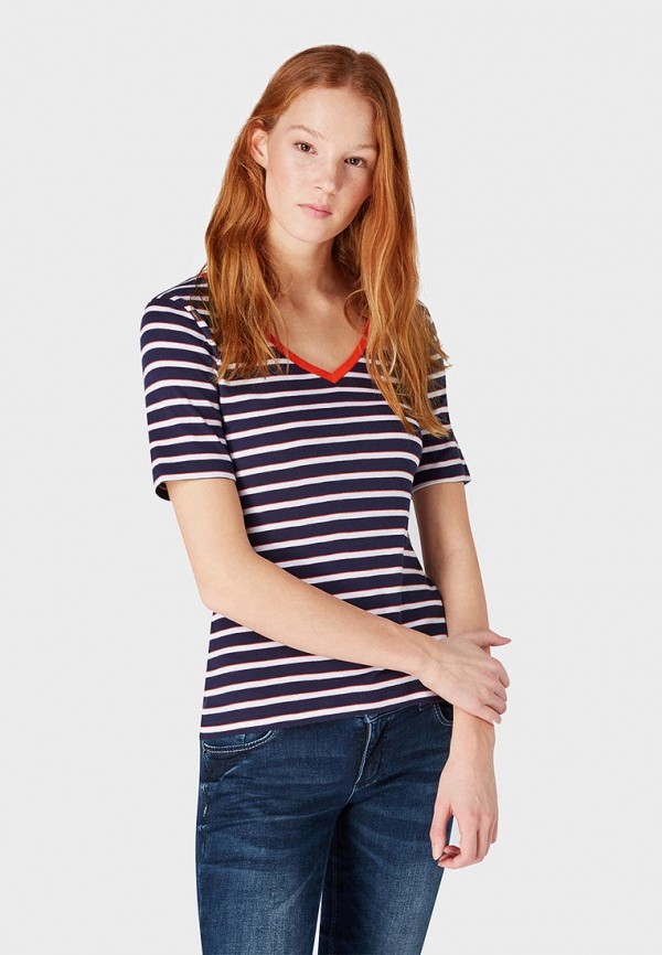 

Футболка Tom Tailor Denim, Синий