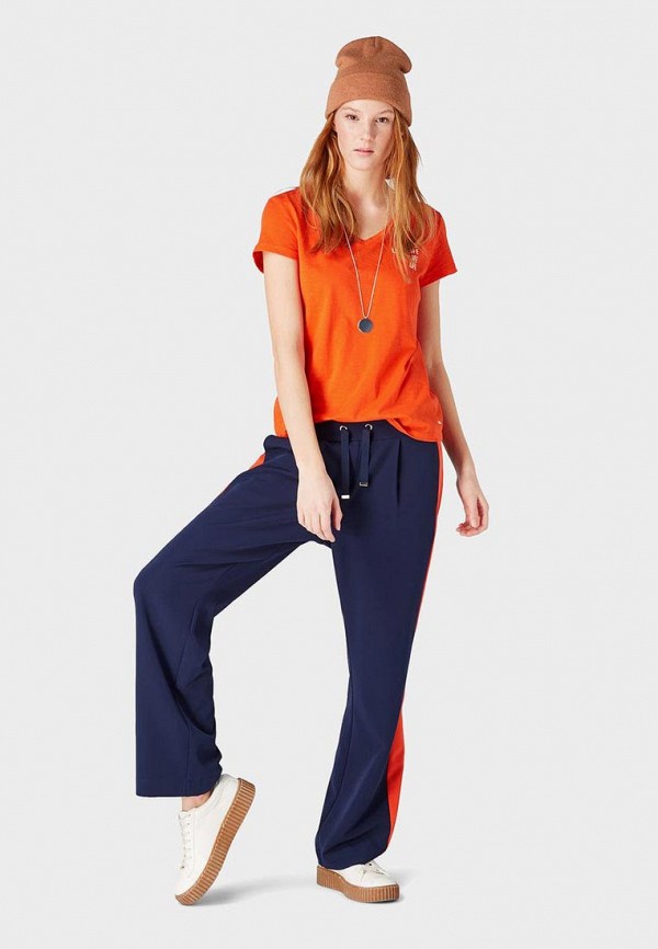 

Брюки спортивные Tom Tailor Denim; Tom Tailor Denim TO793EWDTFM6, Синий