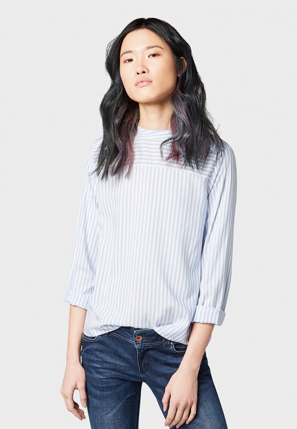 

Блуза Tom Tailor Denim, Голубой