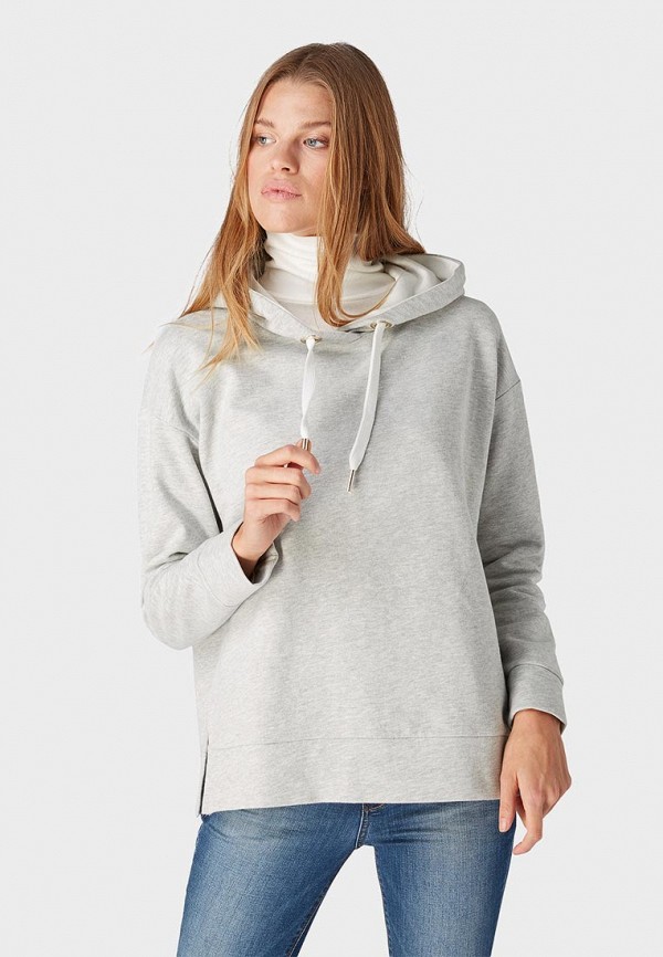 

Худи Tom Tailor Denim, Tom Tailor Denim TO793EWDTFO1, Серый
