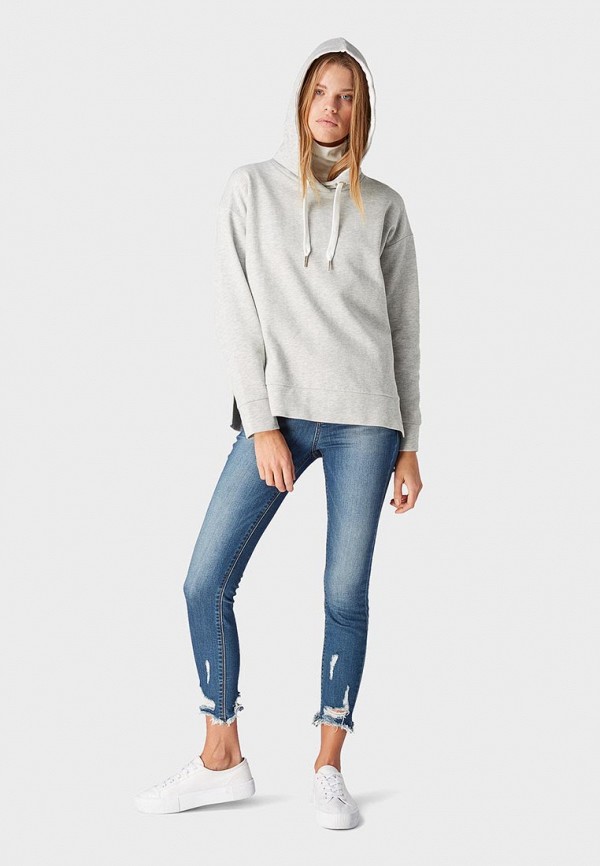 

Худи Tom Tailor Denim; Tom Tailor Denim TO793EWDTFO1, Серый