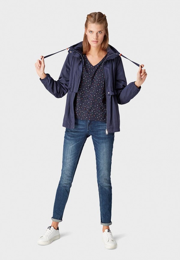

Блуза Tom Tailor Denim; Tom Tailor Denim TO793EWEHFE7, Синий