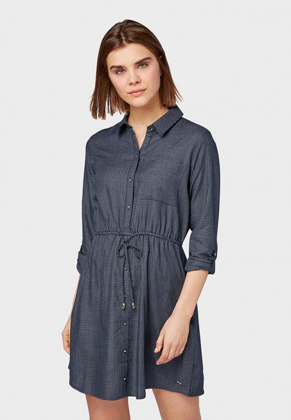 

Платье Tom Tailor Denim, Синий, Tom Tailor Denim TO793EWEHFE8