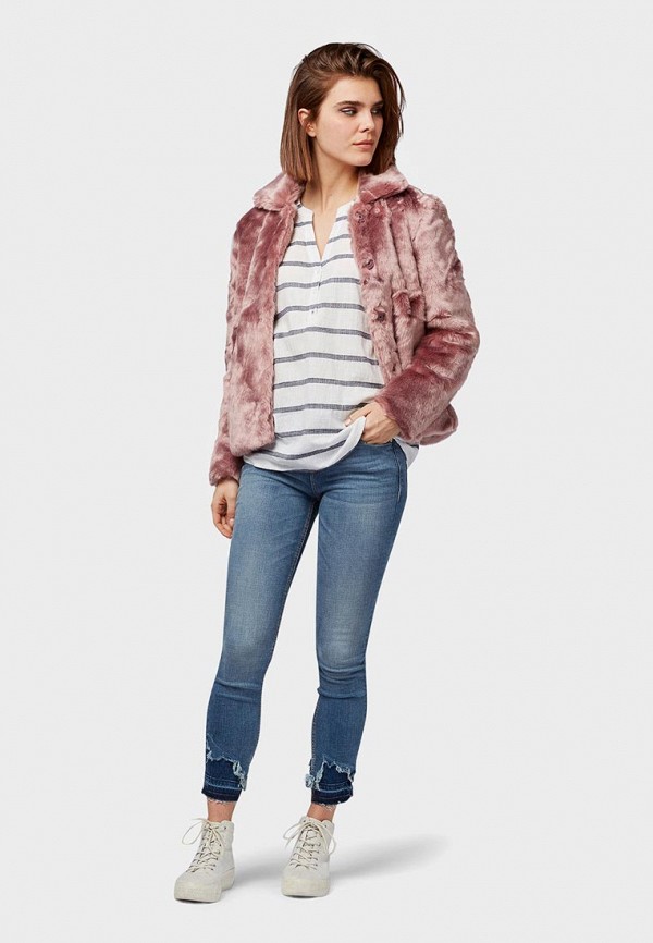 

Блуза Tom Tailor Denim; Tom Tailor Denim TO793EWEOVB6, Белый