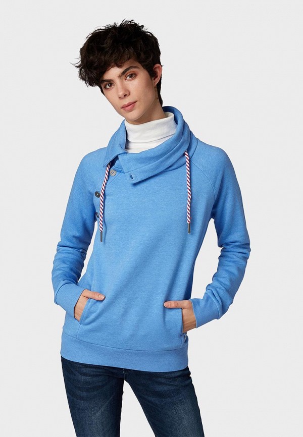 

Свитшот Tom Tailor Denim, Голубой
