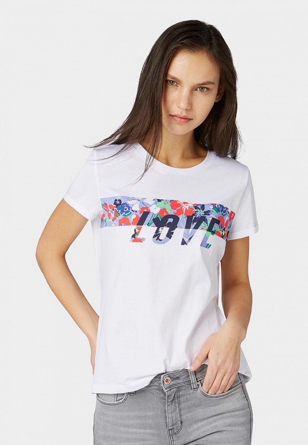 

Футболка Tom Tailor Denim, Белый