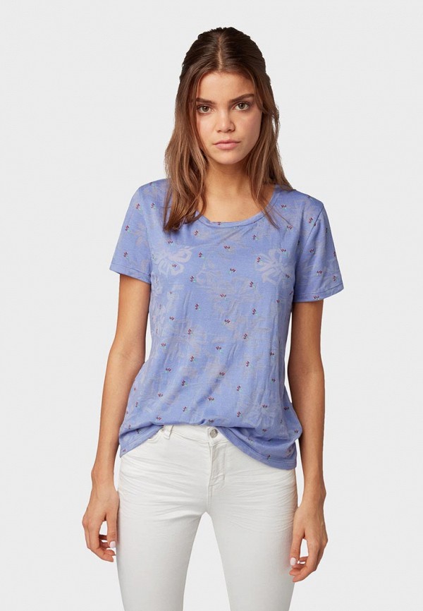 

Футболка Tom Tailor Denim, Фиолетовый