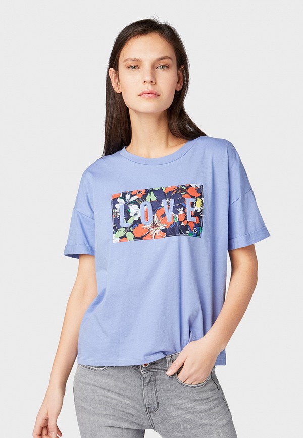 

Футболка Tom Tailor Denim, Голубой
