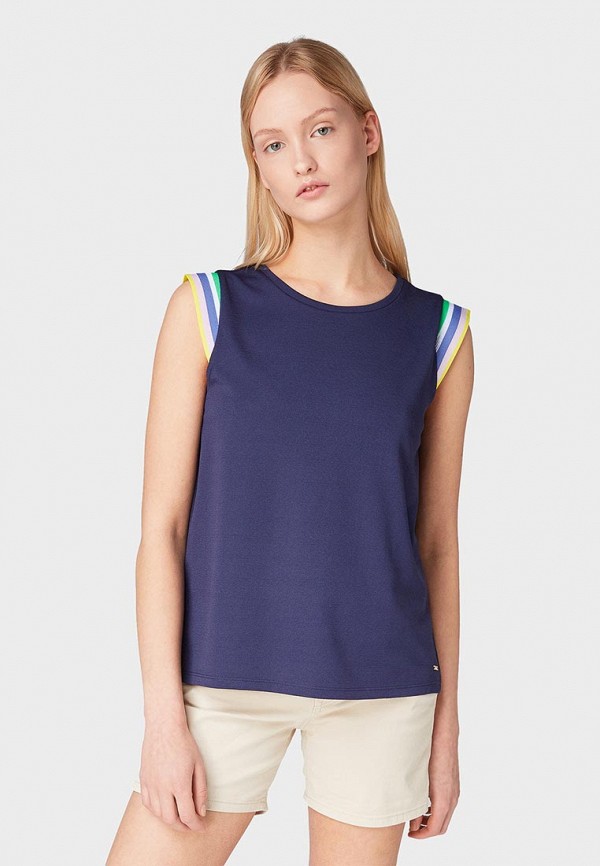 

Футболка Tom Tailor Denim, Синий