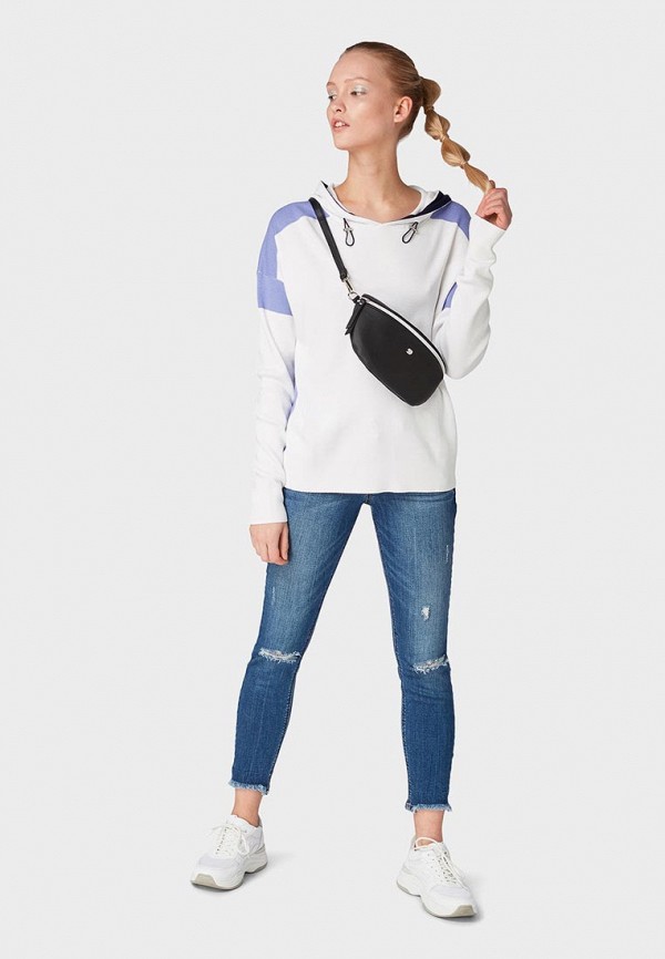 

Худи Tom Tailor Denim; Tom Tailor Denim TO793EWESAC3, Белый