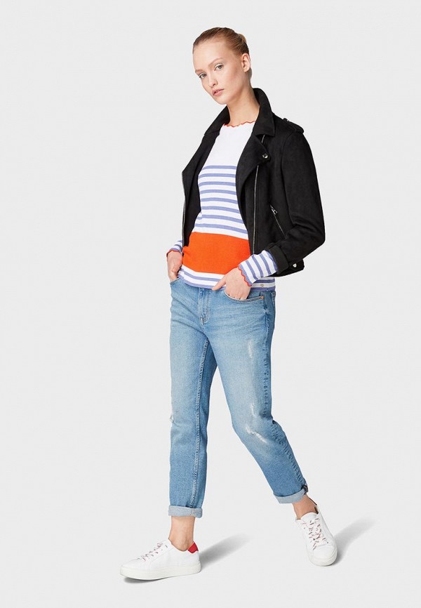 

Джемпер Tom Tailor Denim, Белый, Tom Tailor Denim TO793EWESAC4